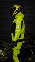 Ride Rich Regency V2 Flow Mesh Armoured GP Softshell Motorcycle Jacket - Yellow